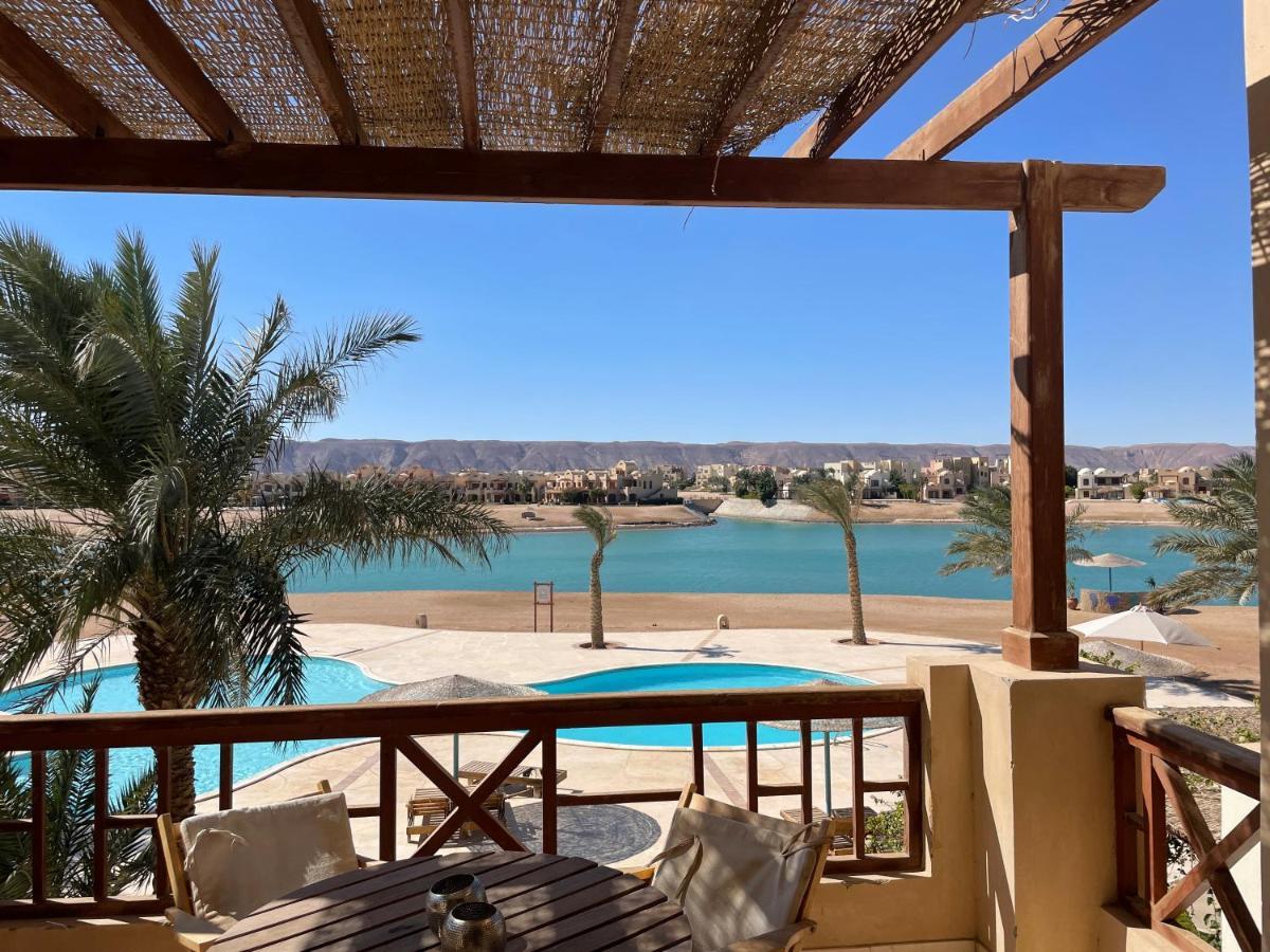 Sabina 1Br Apartment Lagoon View With Shared Pool By Bfg Beit Fel Gouna 후르가다 외부 사진