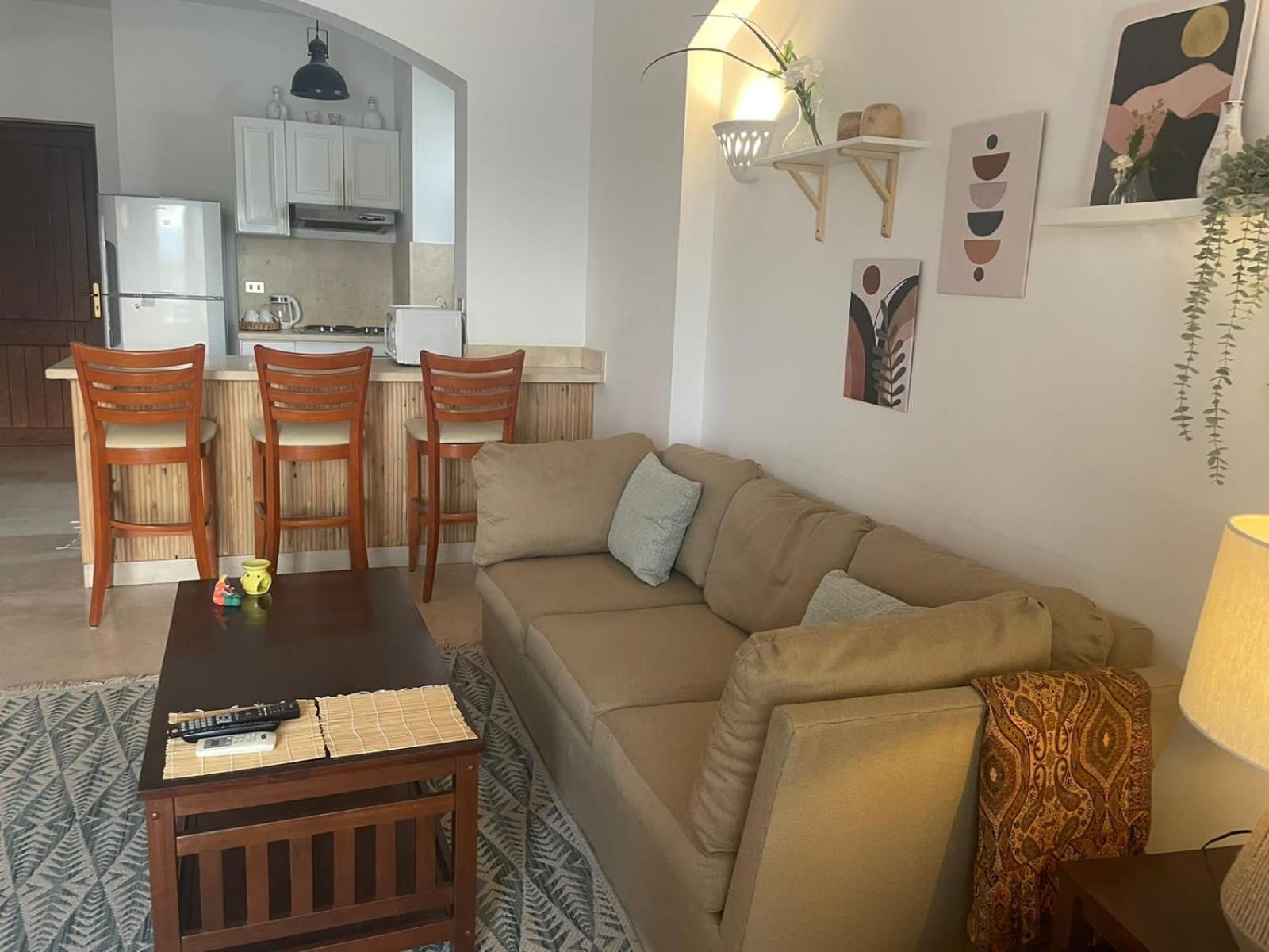 Sabina 1Br Apartment Lagoon View With Shared Pool By Bfg Beit Fel Gouna 후르가다 외부 사진