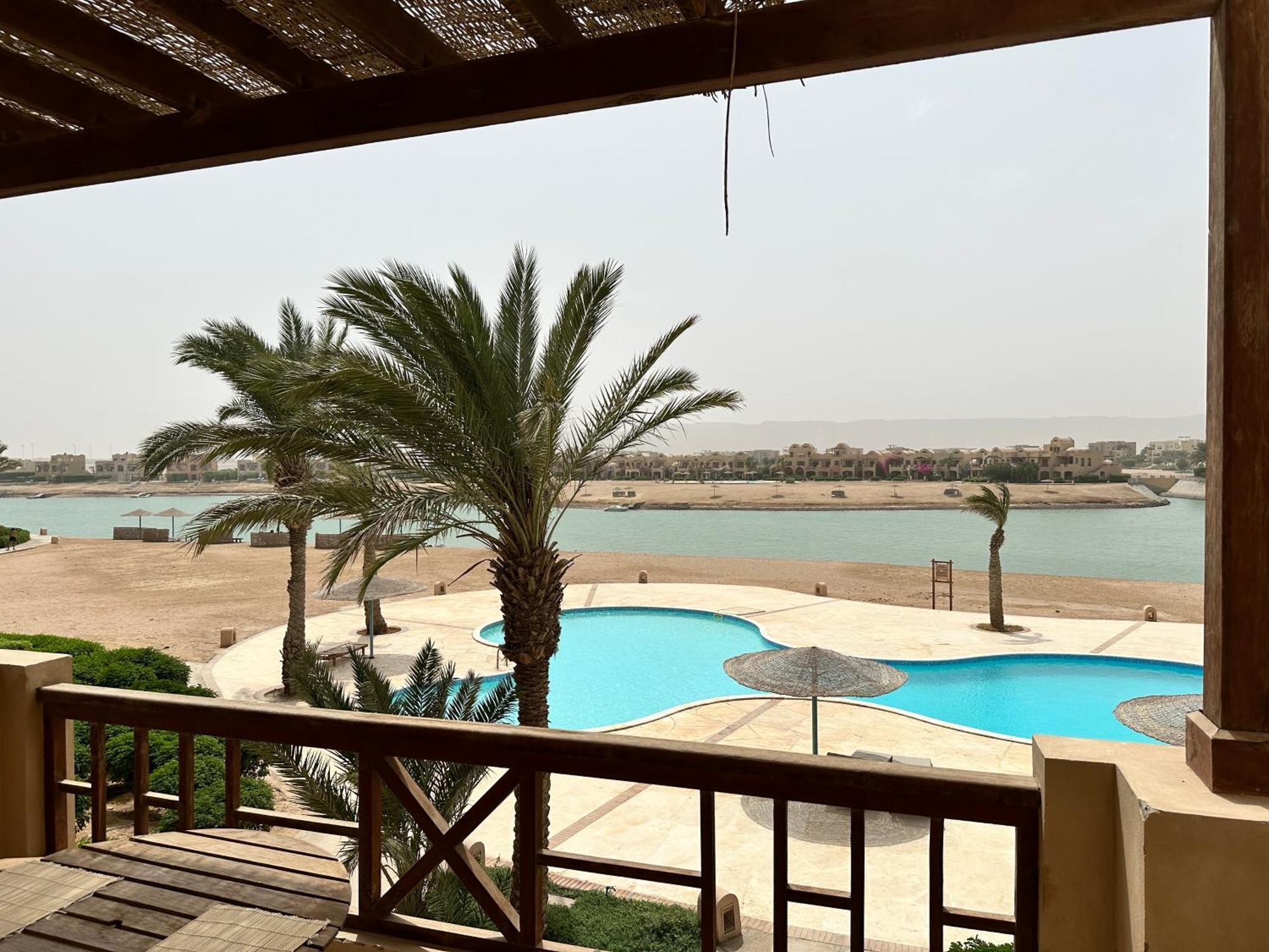 Sabina 1Br Apartment Lagoon View With Shared Pool By Bfg Beit Fel Gouna 후르가다 외부 사진