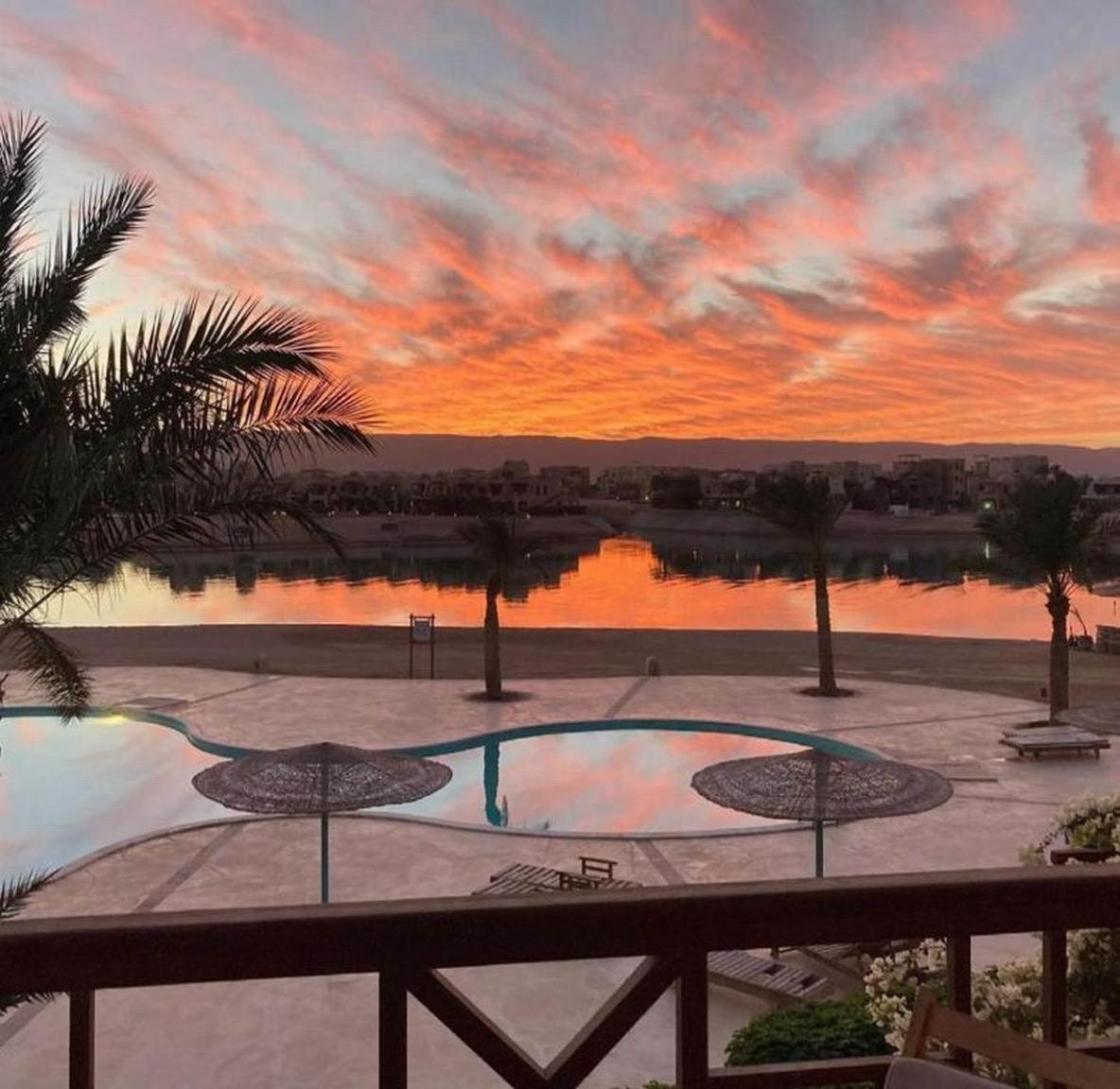 Sabina 1Br Apartment Lagoon View With Shared Pool By Bfg Beit Fel Gouna 후르가다 외부 사진
